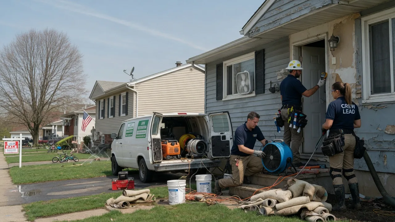 Flood Cleanup in Naval Anacost Annex, DC near me
